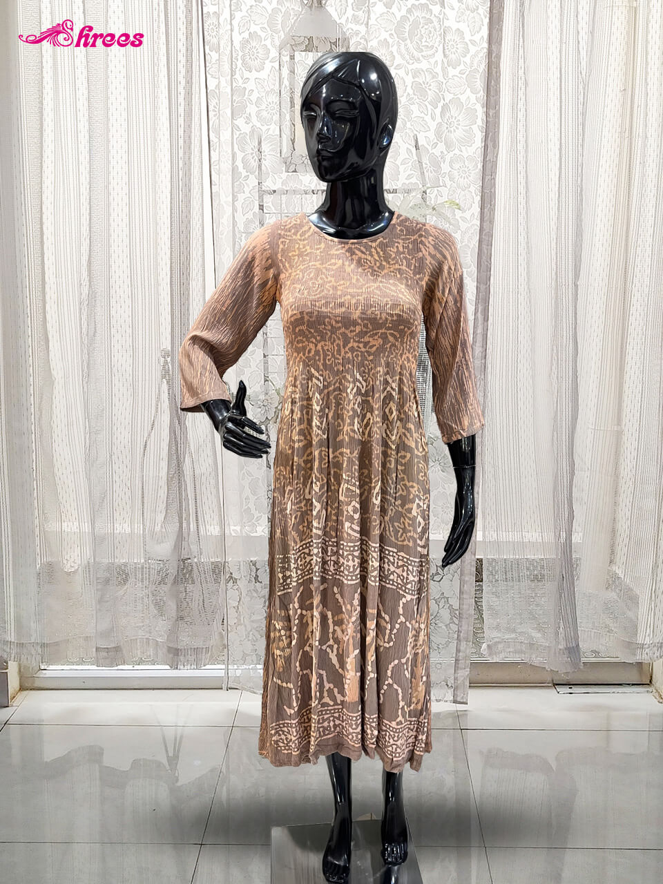 Ovaltine Colour Cotton Kurthi