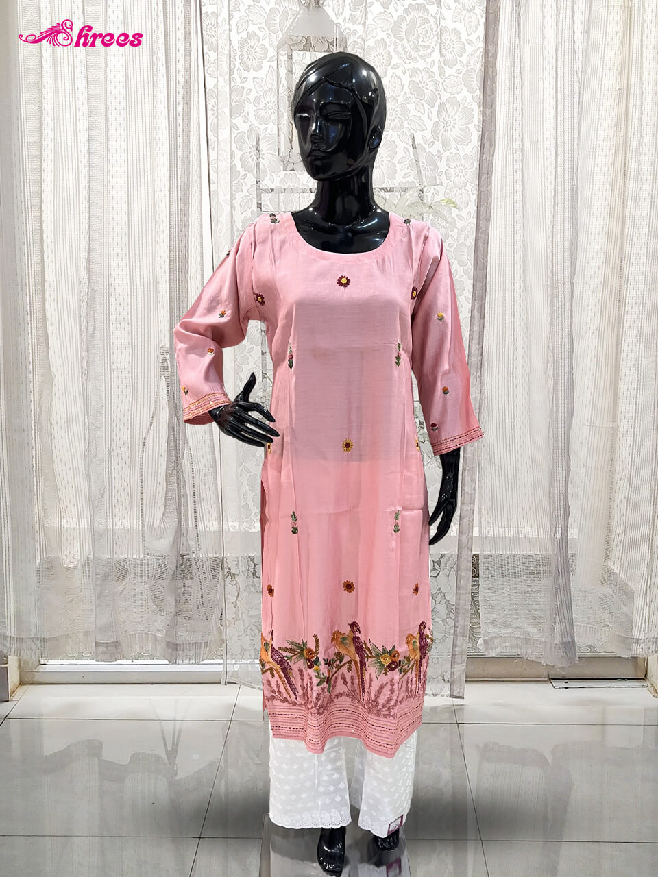 Light Pink Kurthi
